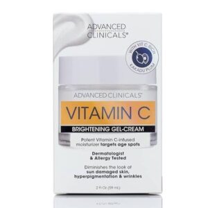 Advanced Clinicals Vitamin C Brightening Gel Cream 59ml