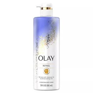 Olay Cleansing & Renewing Nighttime Body Wash with Vitamin B3 + Retinol – 20 fl oz (591ml)