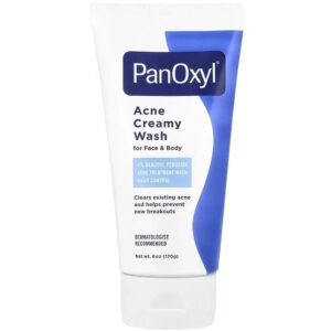 PanOxyl Acne Creamy Wash – 4% Benzoyl Peroxide (170g)
