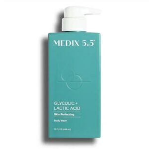 Medix 5.5 Glycolic + Lactic Acid Skin Perfecting Body Wash – 15 fl oz / 444ml