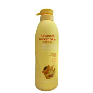 ADVANCED KOREAN SKIN Bright & Clear Body Gel Wash with Vitamin C & E – 1200ml