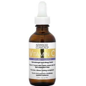 Advanced Clinicals Vitamin C Serum – 1.75 fl oz (52ml)