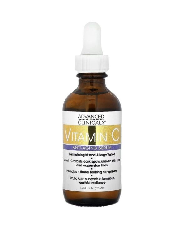 Advanced Clinicals Vitamin C Serum – 1.75 fl oz (52ml)