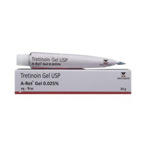 Menarini A-Ret Tretinoin 0.025 Gel (Retin-A) – 20g