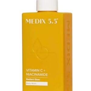 Medix 5.5 Vitamin C + Niacinamide Radiant Glow Body Wash – 444ml (15 fl oz)