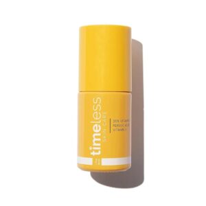 Timeless Skin Care 20% Vitamin C Serum with Vitamin E & Ferulic Acid – Brightening Serum
