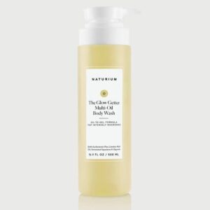 NATURIUM The Glow Getter Multi-Oil Body Wash (16.9 oz / 500 ml)